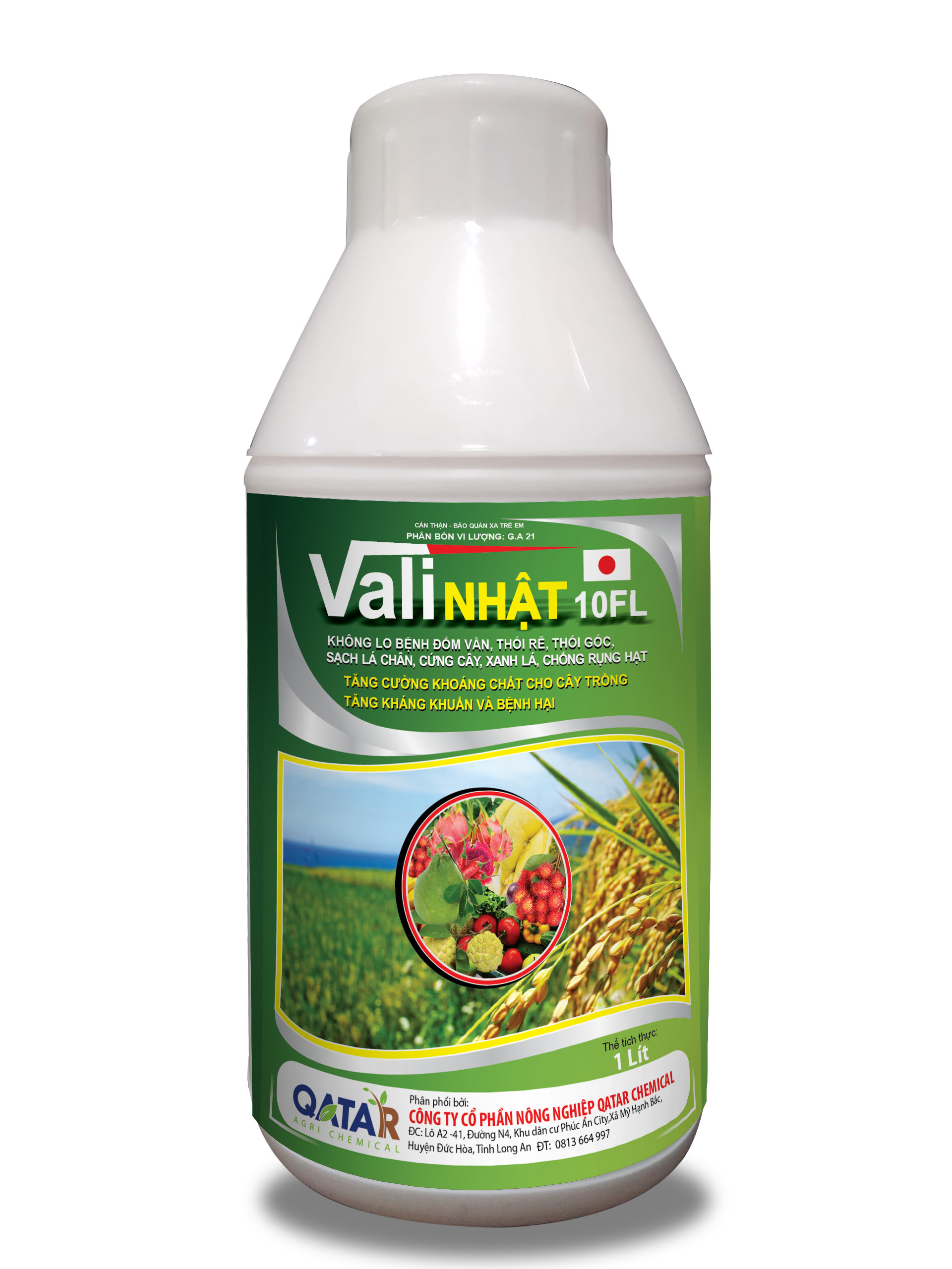 Vali Nhật giúp bổ sung các nguyên tố trung, vi lượng để giúp tăng sức đề kháng của cây