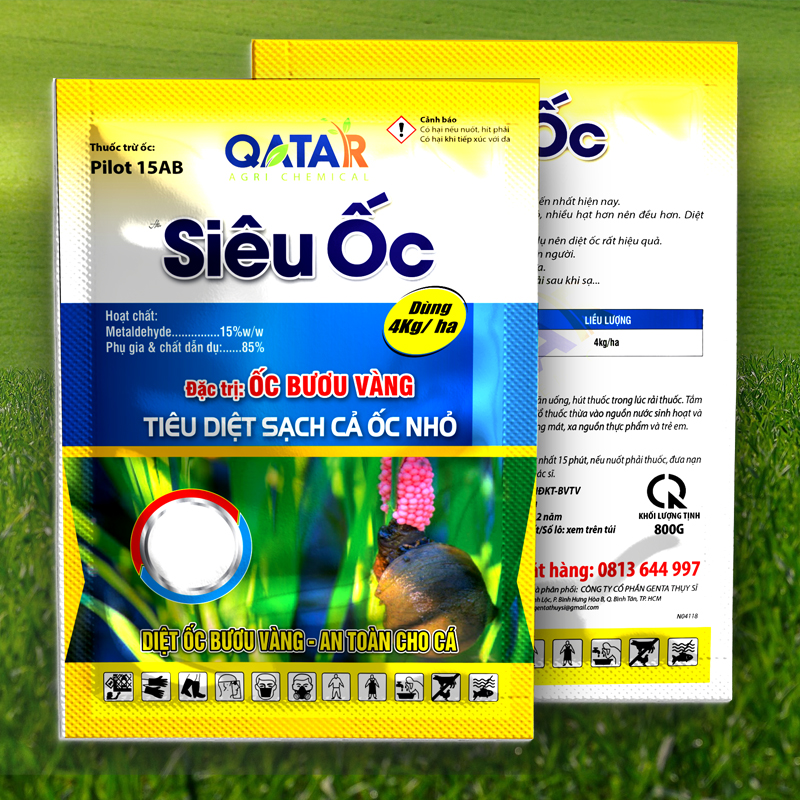 Tiềm năng thị trường thuốc trừ ốc