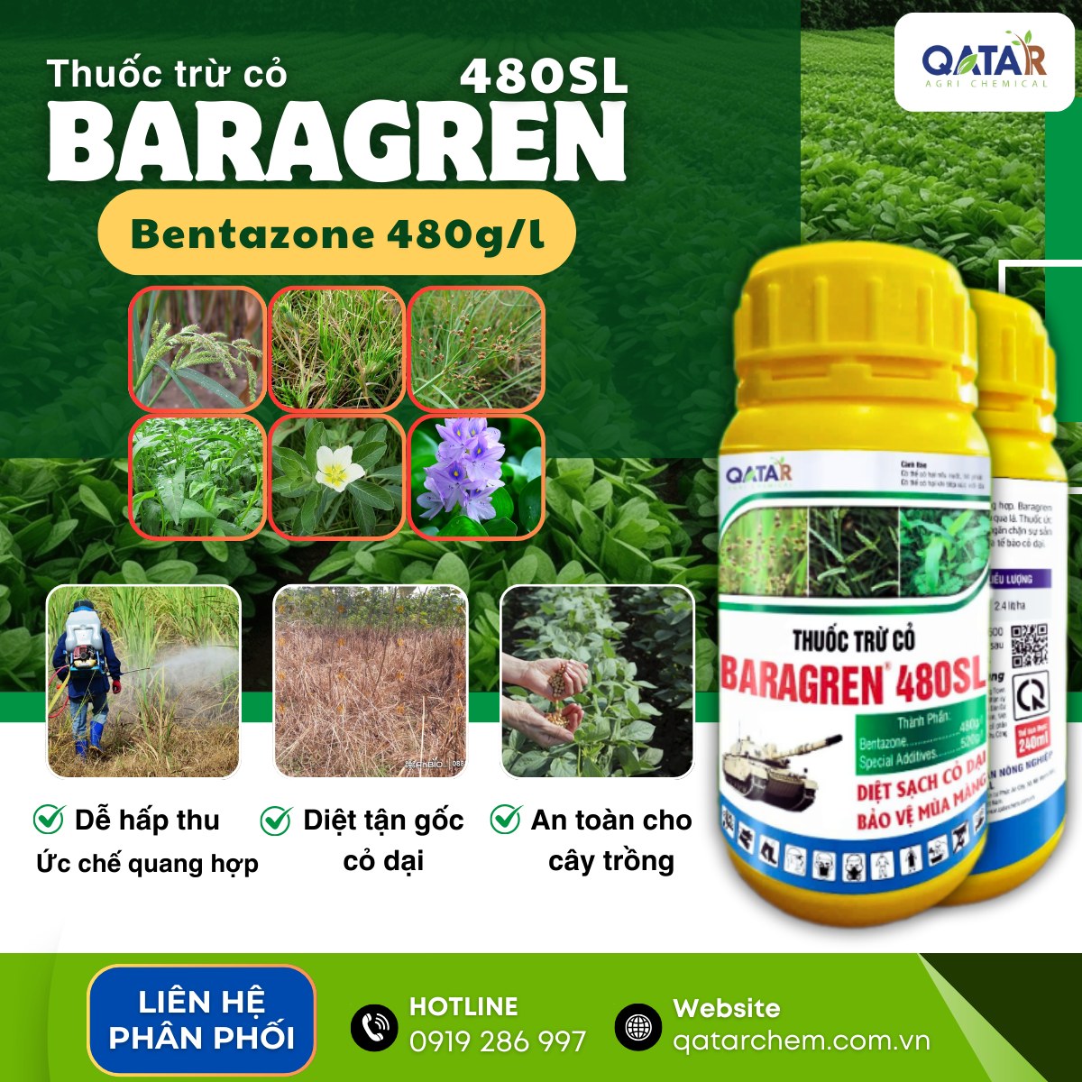 Cơ Hội Kinh Doanh Thuốc Trừ Cỏ