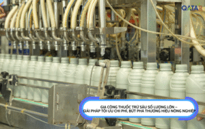 Gia công thuốc trừ sâu số lượng lớn