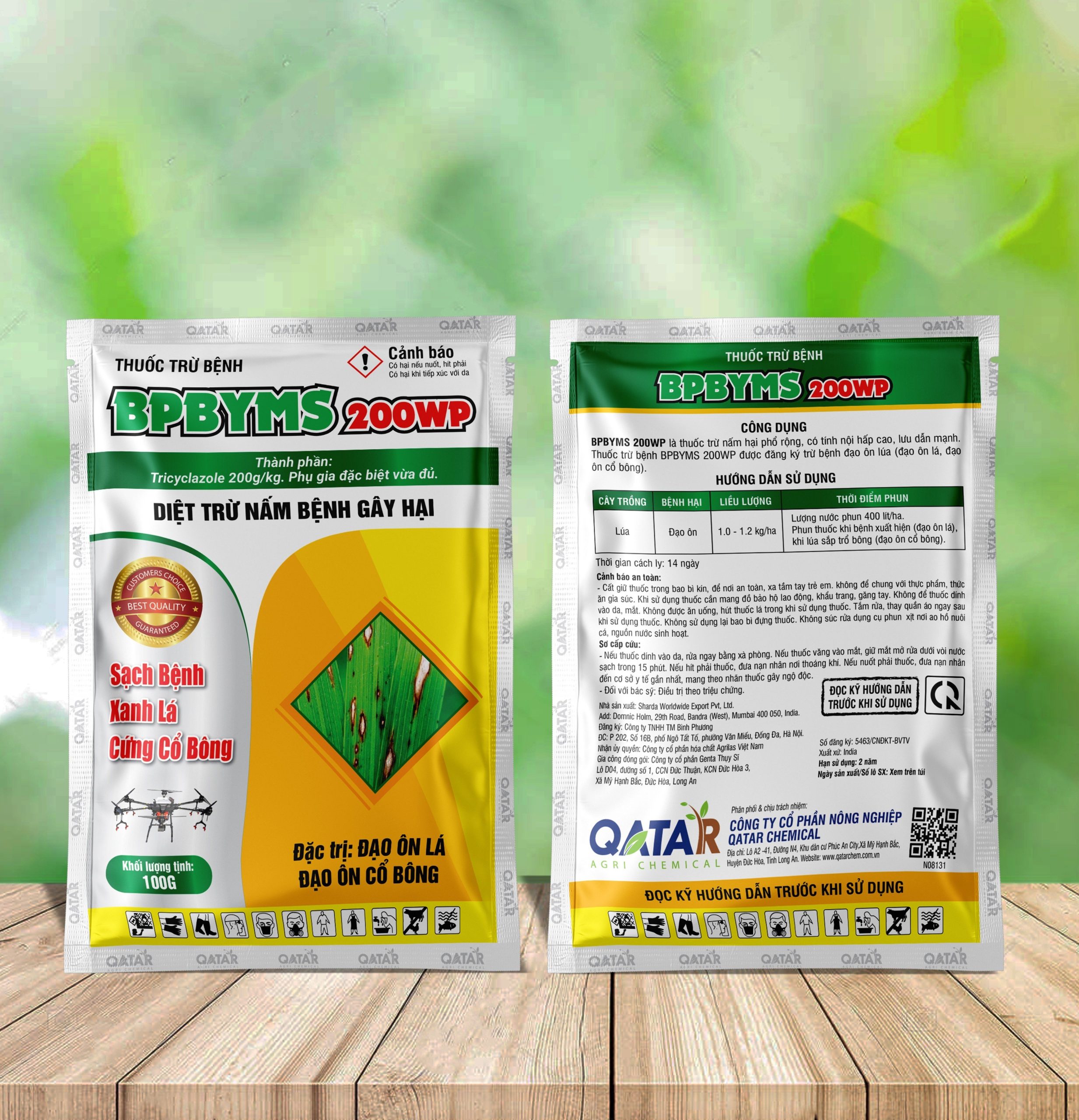 Thuốc Trị Bệnh Đạo Ôn Cho Lúa