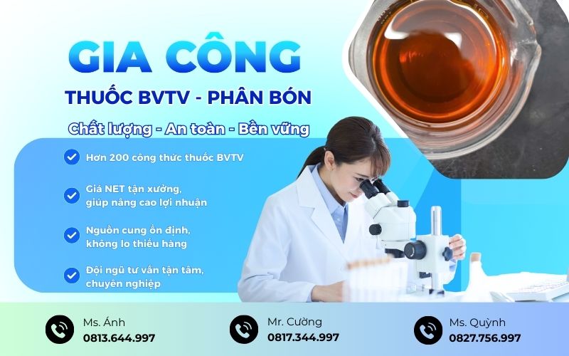Gia Công Thuốc BVTV